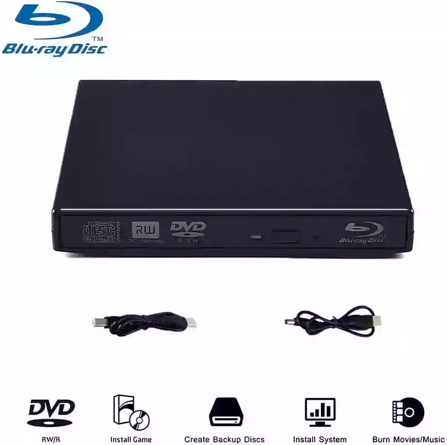 External portable bluray player_DVD Writer
